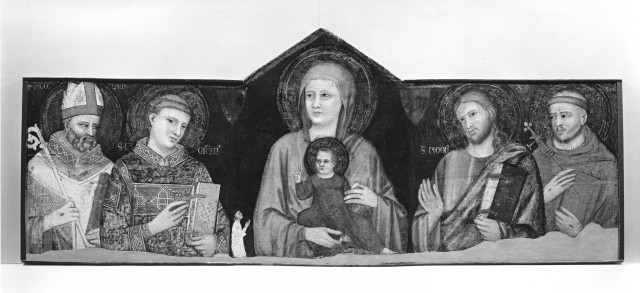 Hobbs, Sherley — Pacino da Bonaguida. Madonna and Child with Saints — insieme, dopo il restauro